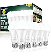 Amazon | OKALUMI 5年保証 LED電球 e26口金 昼光色(6000k) 100W形相当